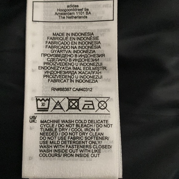 Adidas by Stella McCartney lightweight black loose fitting jacket - Picture 13 of 16